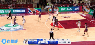 状态火热！刘泽一半场7投5中贡献11分9板0失误 正负值+15